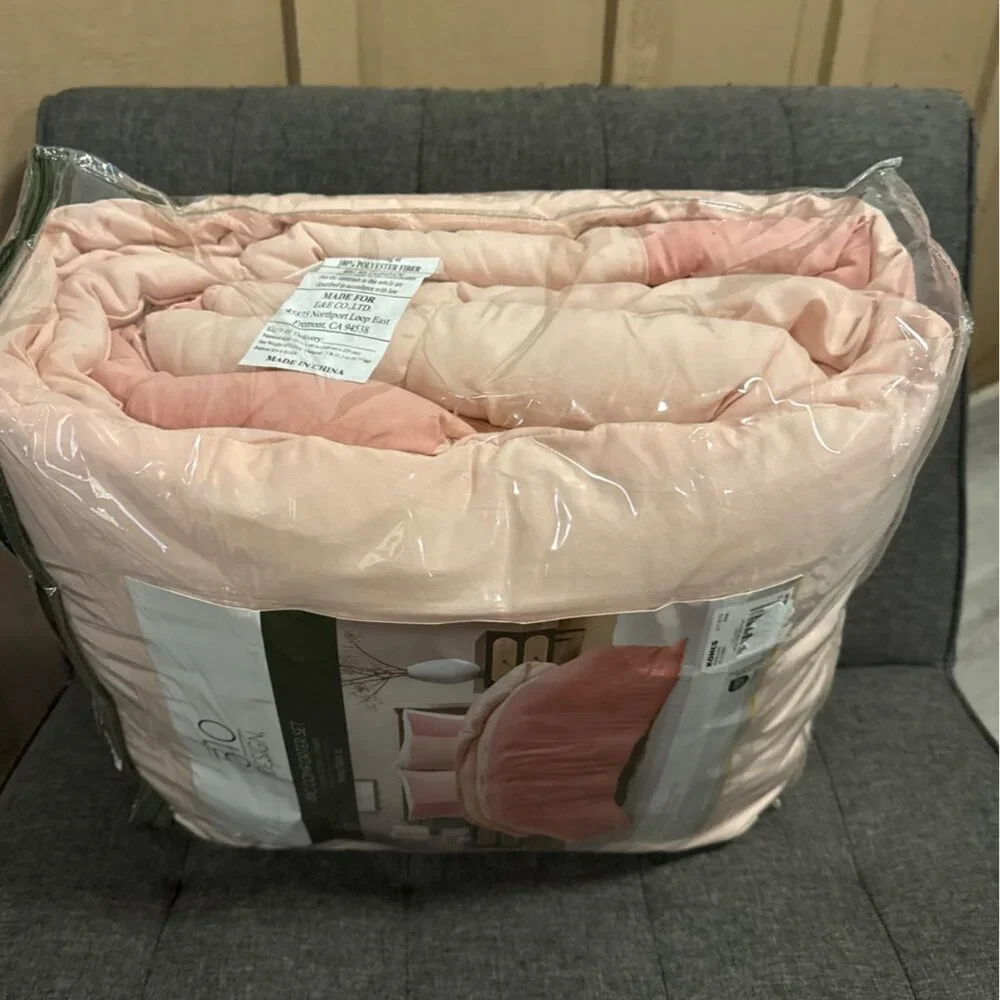 2 Piece Twin/Twin XL 510 Design Jaden Comforter Set, Pink